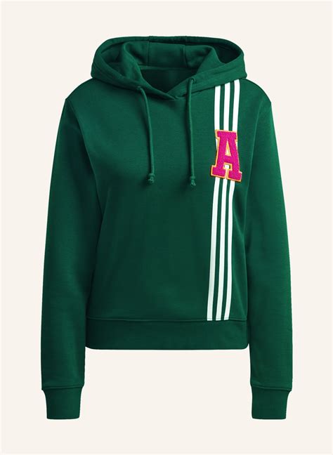 grüner adidas sport hoodie frauen|Grüner Pullover .